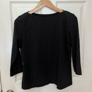 Joie Black 3/4 Sleeve Blouse